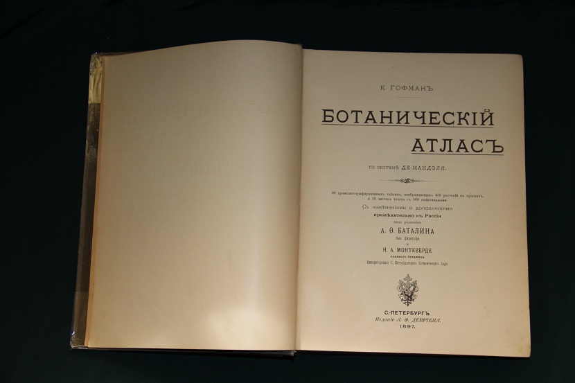 Ботанический атлас Гофмана, 1897 г.