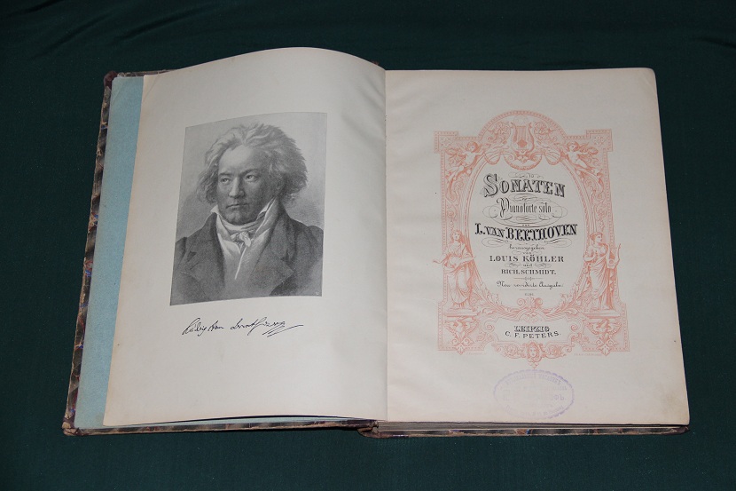 Антикварная книга "Сонеты Бетховена". 1890 г. (2)