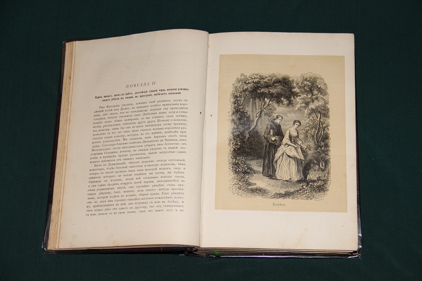 Антикварная книга "Декамерон". 1896 г. (05)