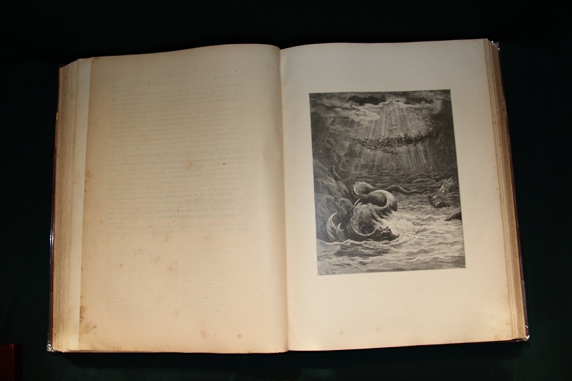 Книга Потерянный и возвращенный рай, Мильтон 1895 г.