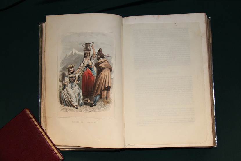 Антикварная книга "Voyage Autour Du Monde". 1858 г. (3)