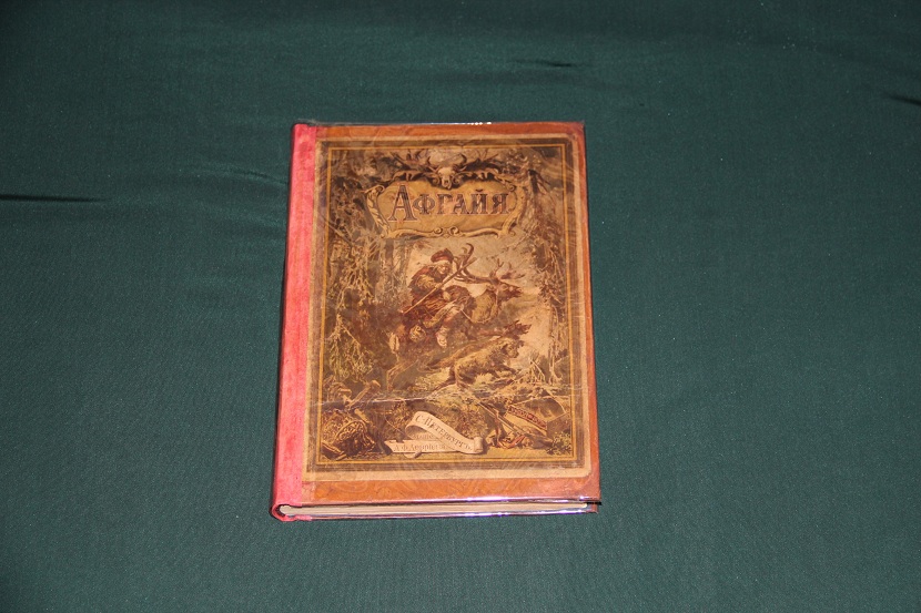 Антикварная книга "Афрайя, герой лапландцев". 1898 г. (1)