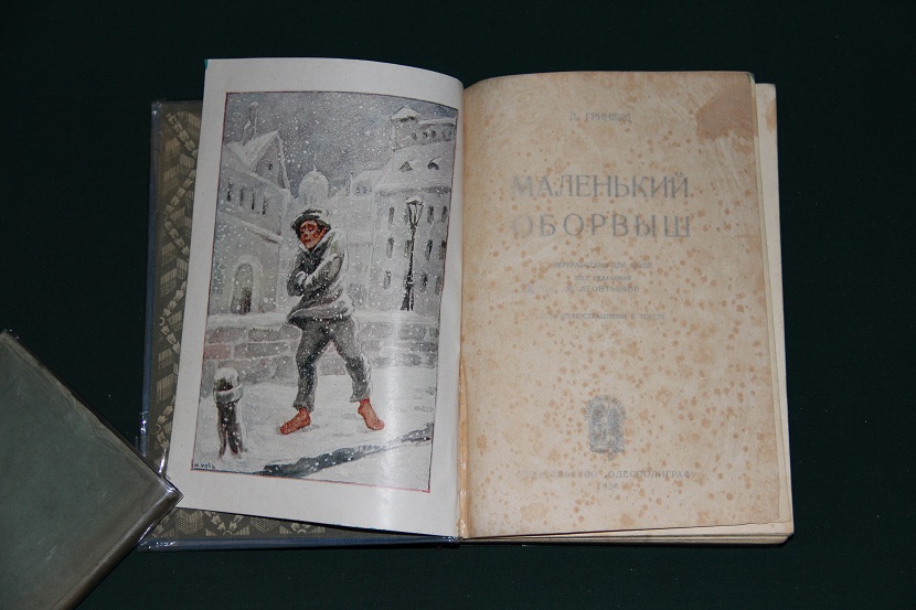 Антикварная книга "Маленький оборвыш". Изд. Одесполиграф 1928 г. (3)