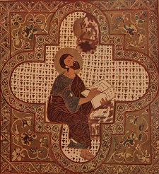 Остромирово Евангелие, 11 век. Евангелист Марк